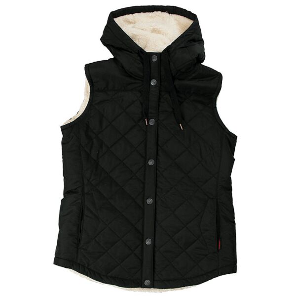 Tough Duck Women’s Quilted Sherpa Lined Vest Thumbnail